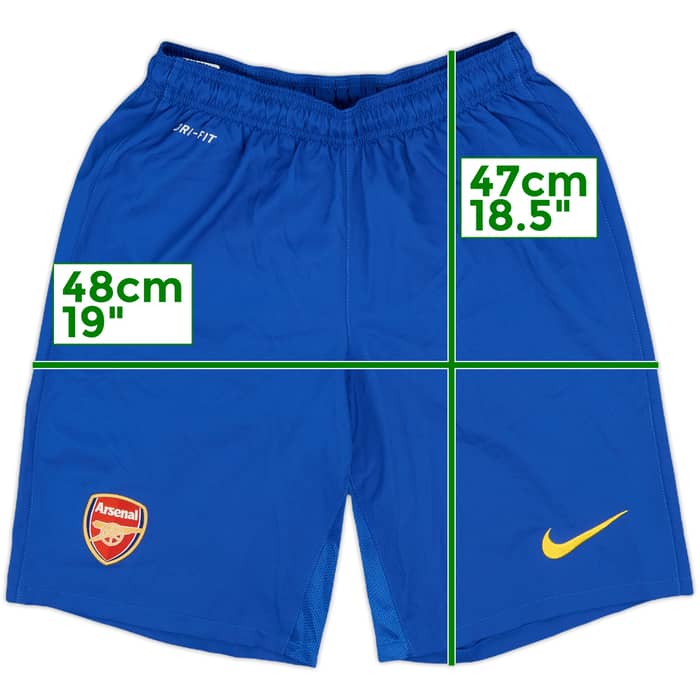2013-14 Arsenal Away Shorts - 9/10 - (S)