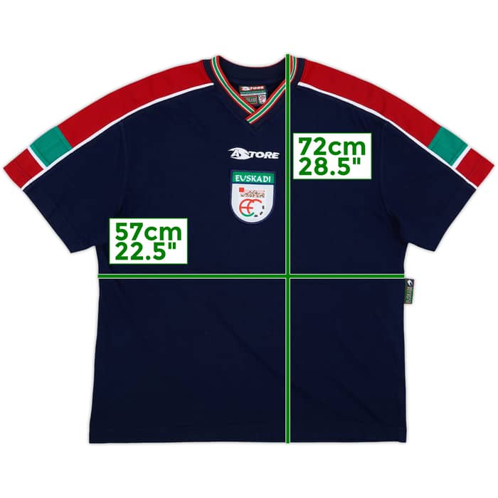 1998-99 Basque Country (Euskadi) Astore Cotton Tee - 8/10 - (L)