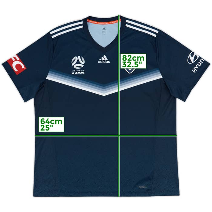 2017-18 Melbourne Victory Home Shirt - 9/10 - (XXL)