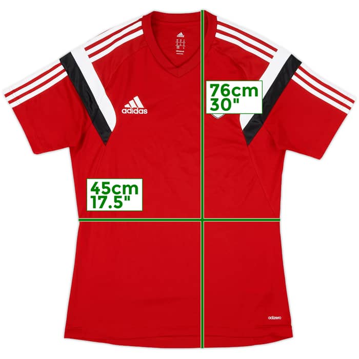 2014-15 Fulham adizero Training Shirt - 6/10 - (M)