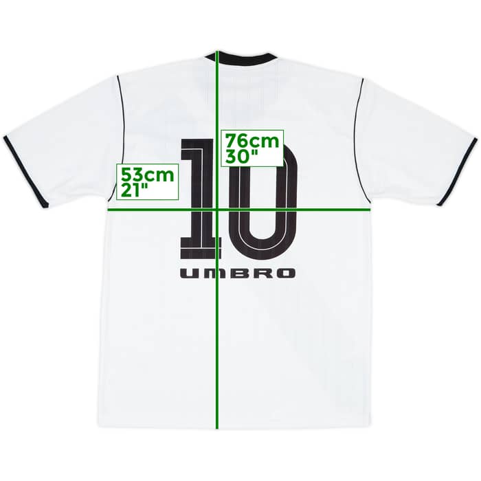 2002 Vasco da Gama Away Shirt #10 - 6/10 - (L)