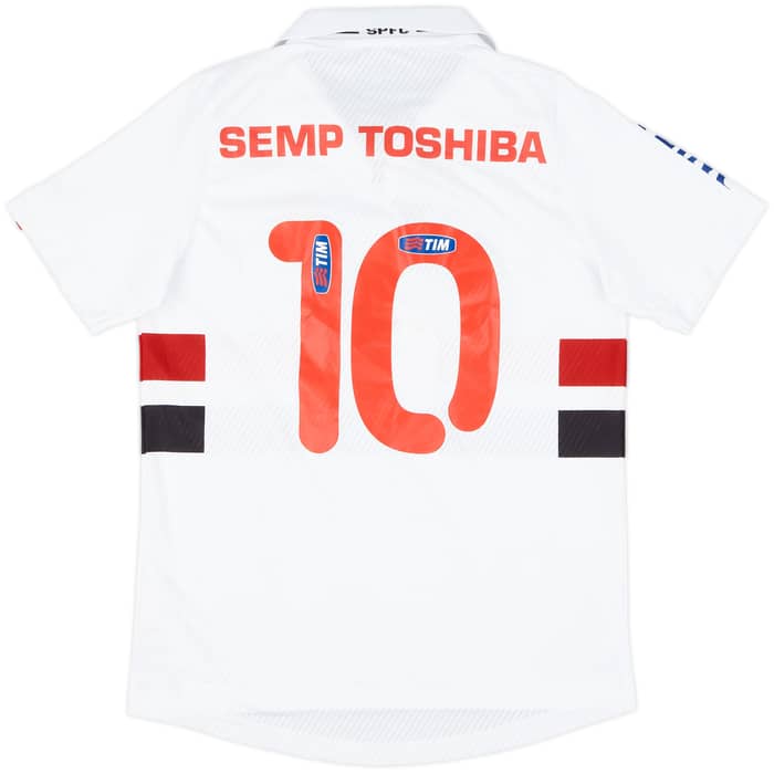 2013 Sao Paulo Home Shirt #10 - 9/10 - (S)