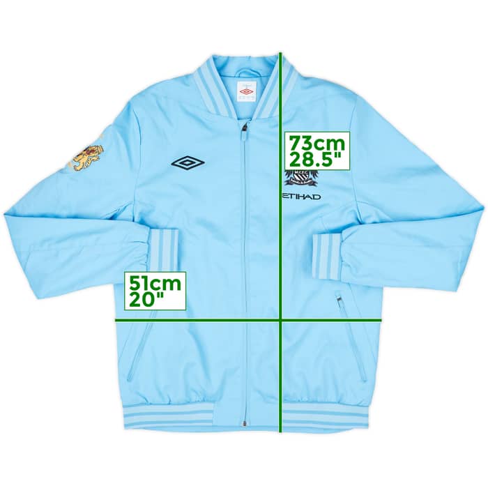 2012-13 Manchester City Umbro Anthem Jacket - 9/10 - (M)