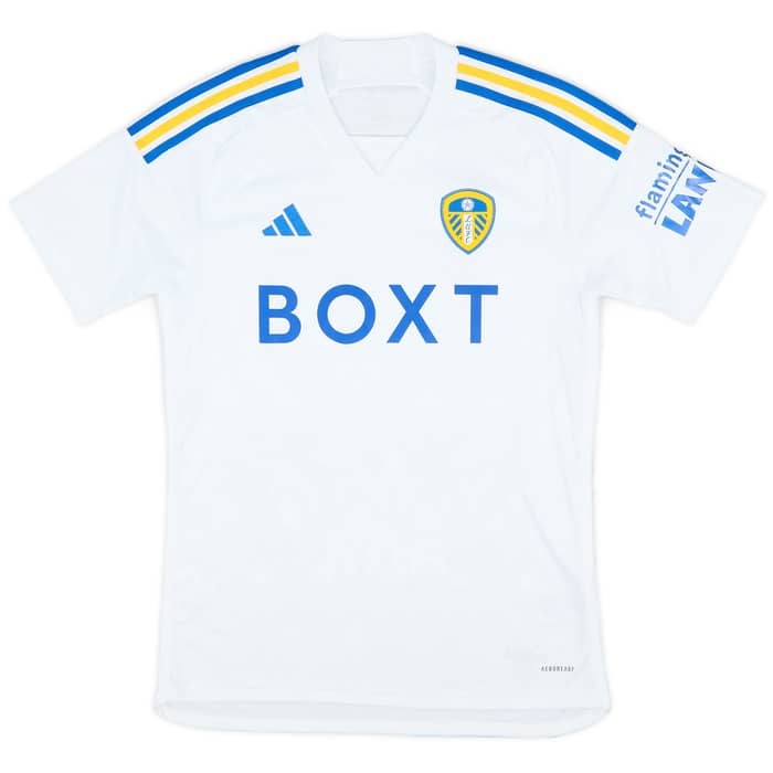 2023-24 Leeds Match Issue Home Shirt Mullen #62