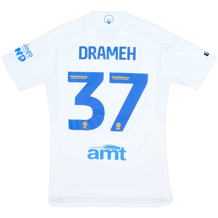 2023-24 Leeds Match Issue Carabao Cup Home Shirt Drameh #37