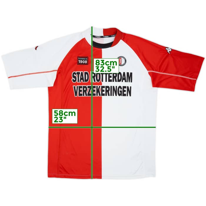 2002-03 Feyenoord Home Shirt - 8/10 - (XXL)