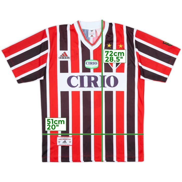 1998 Sao Paulo Away Shirt #8 - 9/10 - (M)