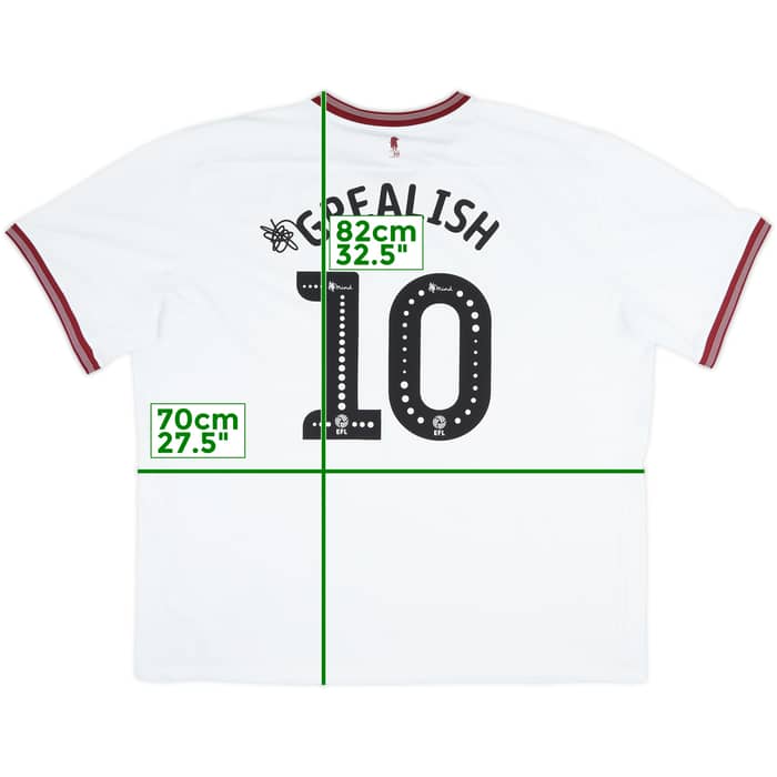 2018-19 Aston Villa Away Shirt Grealish #10 - 6/10 - (3XL)