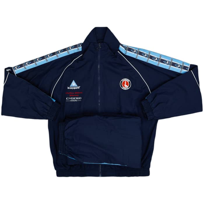 1998-99 Charlton 'Veterans' Le Coq Sportif Tracksuit - 9/10 - (L)