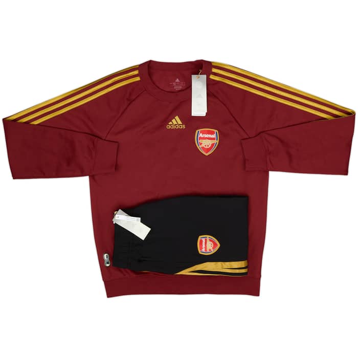 2021-22 Arsenal adidas Teamgeist Tracksuit (XS)