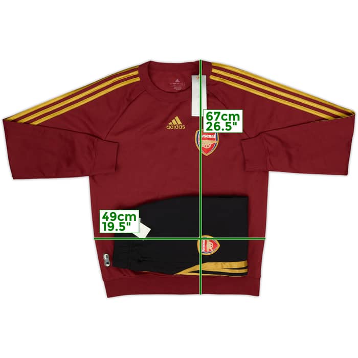 2021-22 Arsenal adidas Teamgeist Tracksuit (XS)