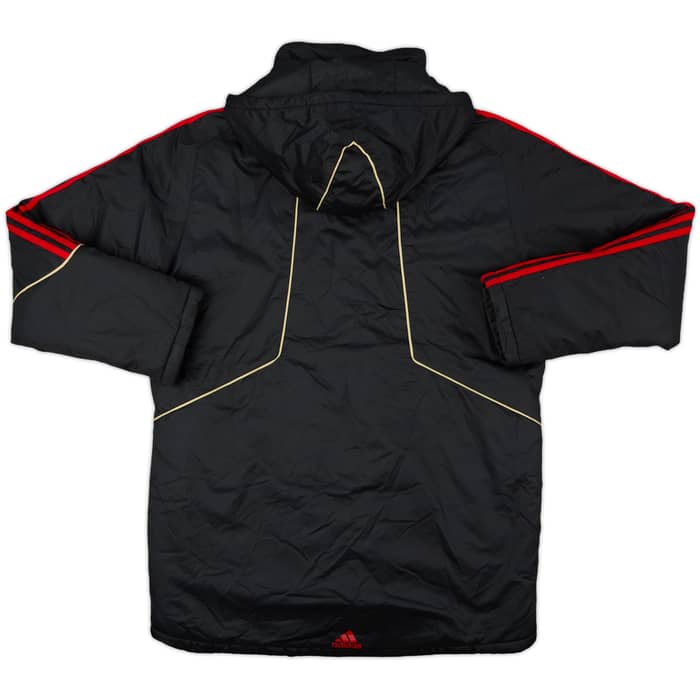 2008-09 Liverpool adidas Padded Bench Coat - 6/10 - (L)