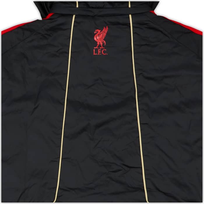 2008-09 Liverpool adidas Padded Bench Coat - 6/10 - (L)