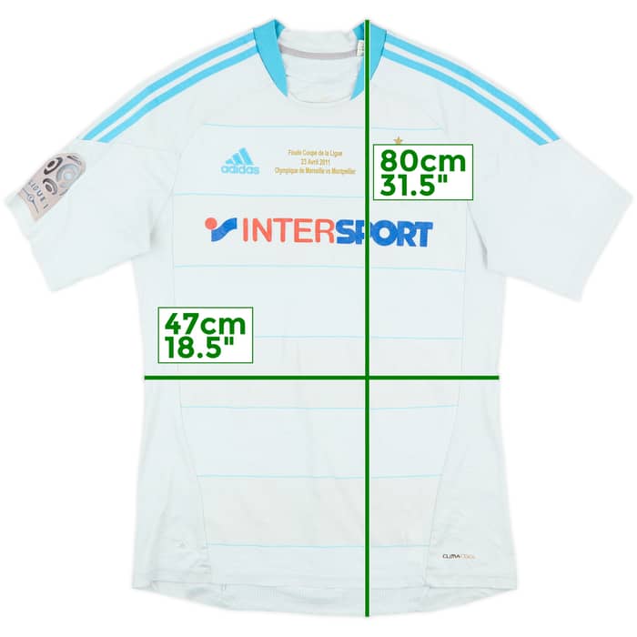 2010-11 Olympique Marseille Home Shirt - 5/10 - (L)