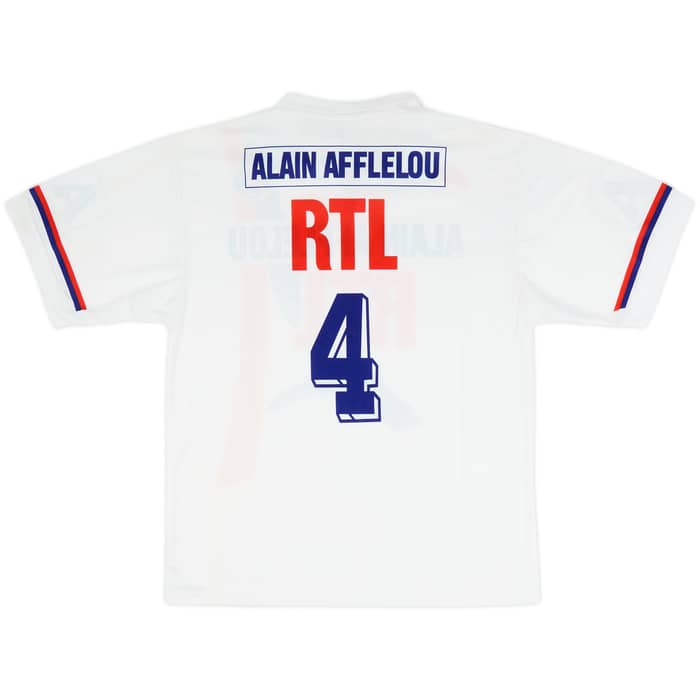 1990-91 Paris Saint-Germain Away Shirt #4 - 8/10 - (M)