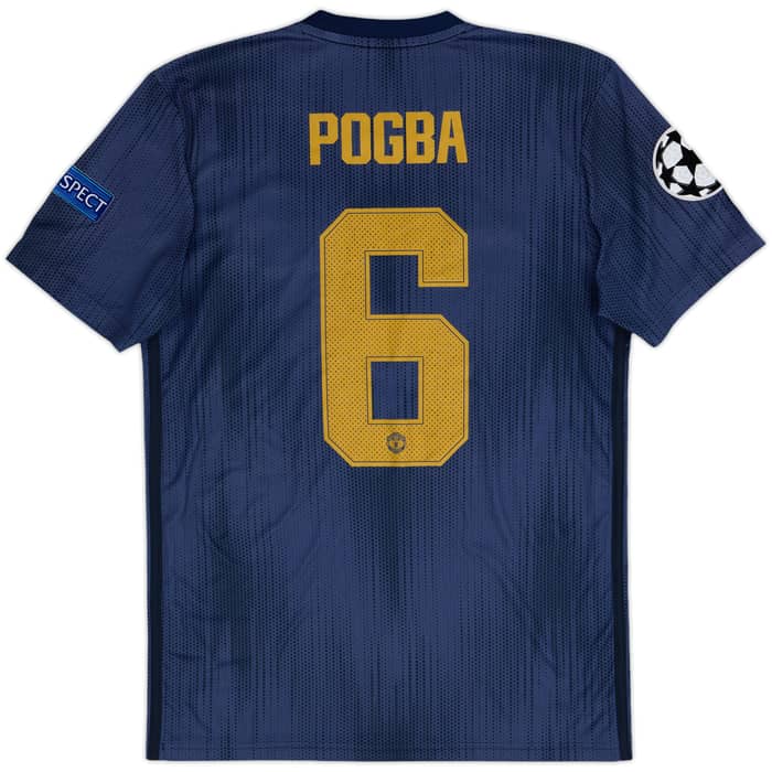 2018-19 Manchester United Third Shirt & Shorts Pogba #6 - 7/10 - (S)