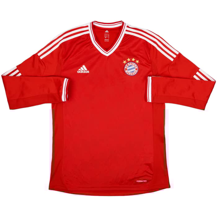 2013-14 Bayern Munich Player Issue L/S Shirt Robben #10 - 9/10 - (L)