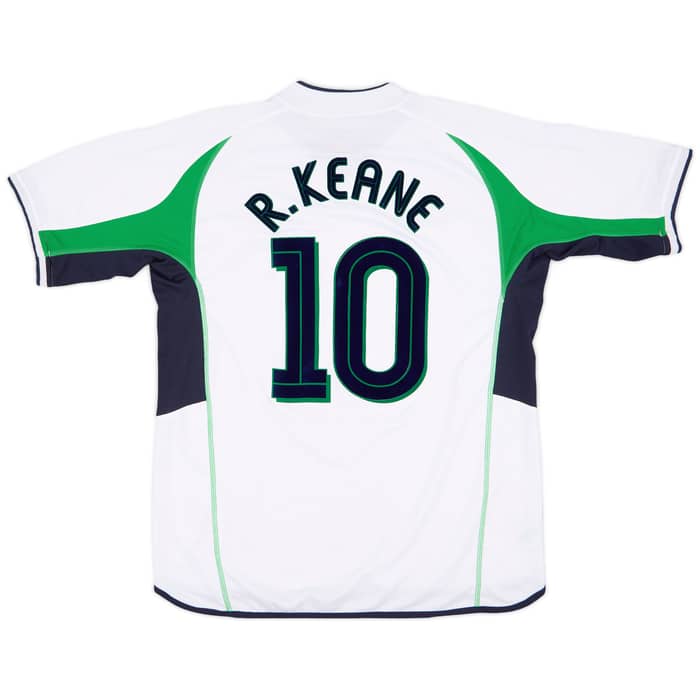 2001-02 Ireland Away Shirt R. Keane #10