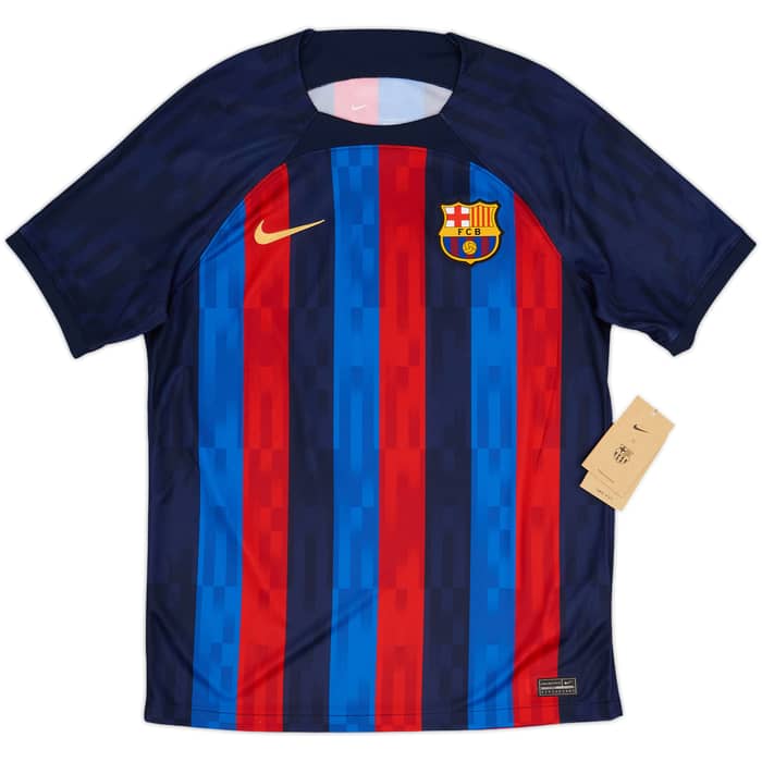 2022-23 Barcelona Home Shirt Lewandowski #9 (M)
