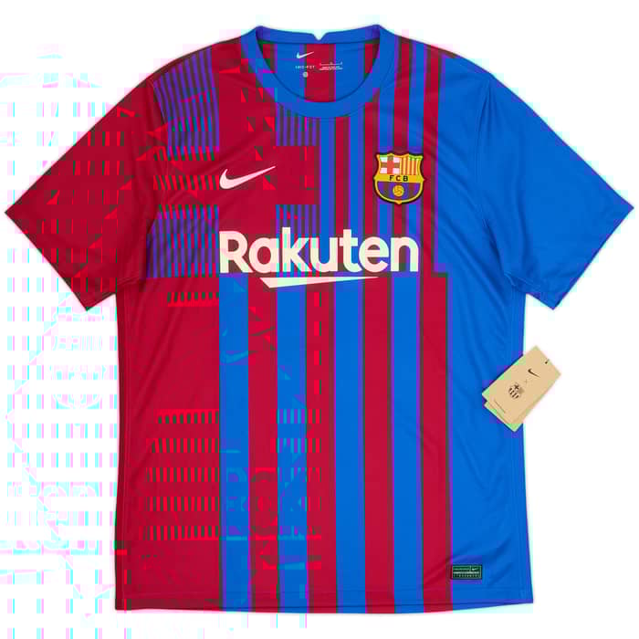2021-22 Barcelona Home Shirt Pedri #16 (L)