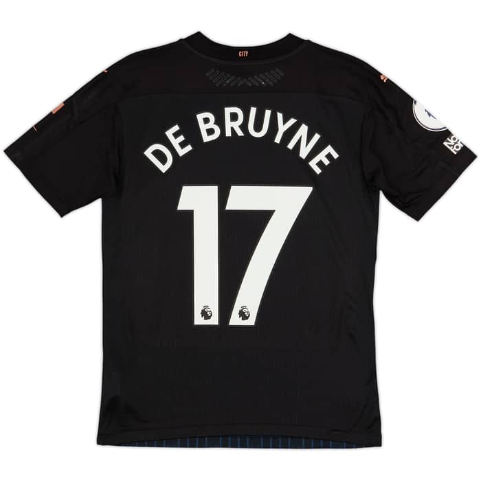 2020-21 Manchester City Authentic Away Shirt De Bruyne #17 (S)