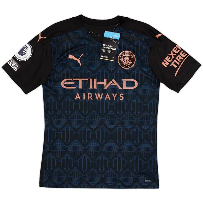 2020-21 Manchester City Authentic Away Shirt De Bruyne #17 (S)