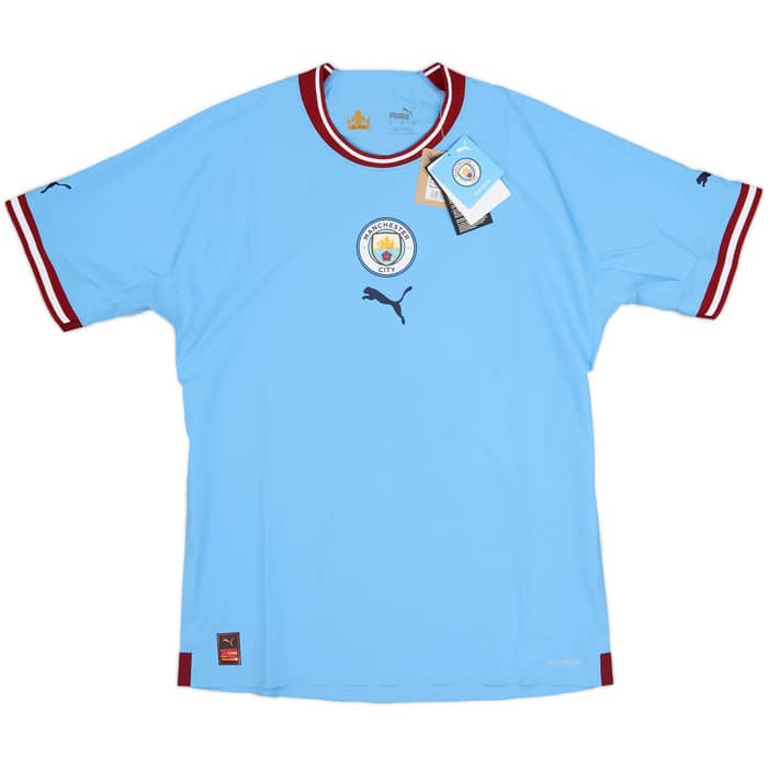 2022-23 Manchester City Authentic Home Shirt Haaland #9 (M)