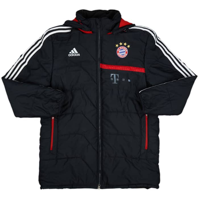 2013-14 Bayern Munich adidas Padded Bench Coat - 5/10 - (L)