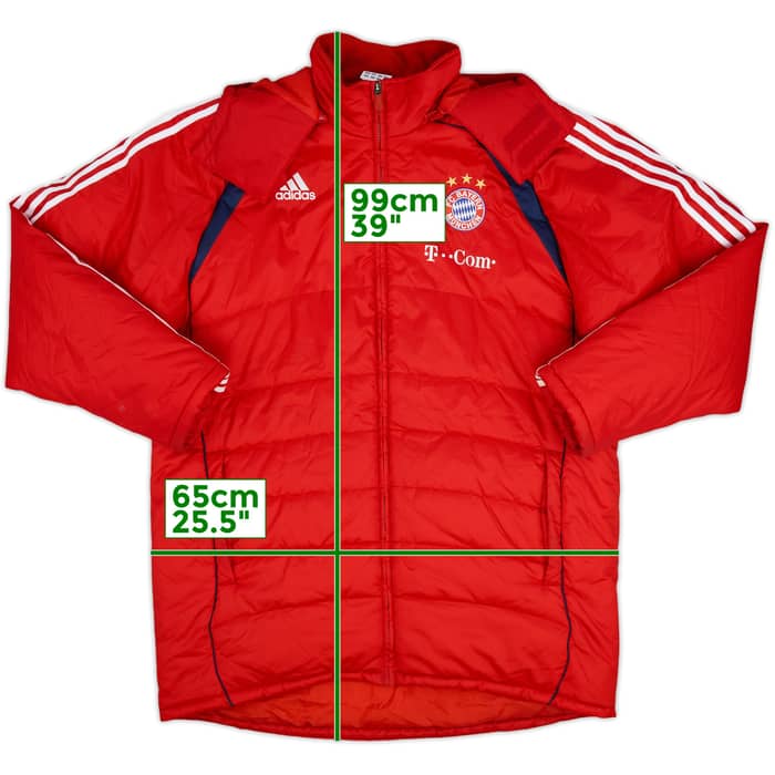 2008-09 Bayern Munich adidas Padded Bench Coat - 6/10 - (L)