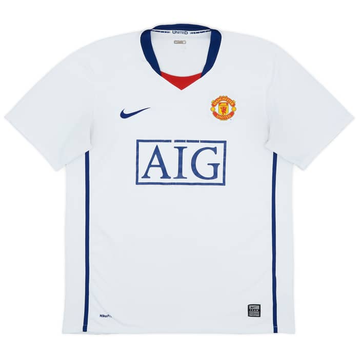 2008-10 Manchester United Away Shirt Berbatov #9 - 5/10 - (M)