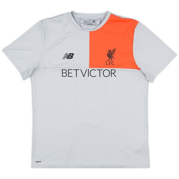 2016-17 Liverpool New Balance Training Shirt - 8/10 - (XL)