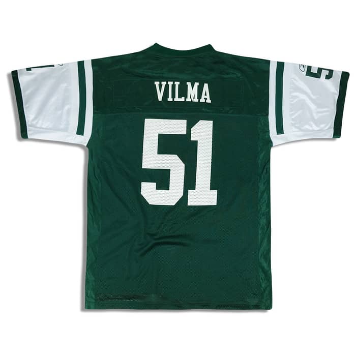 2004 New York Jets Vilma #51 Reebok On Field Jersey (Home) XL