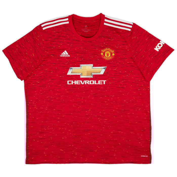2020-21 Manchester United Home Shirt B.Fernandes #18 - 6/10 - (3XL)
