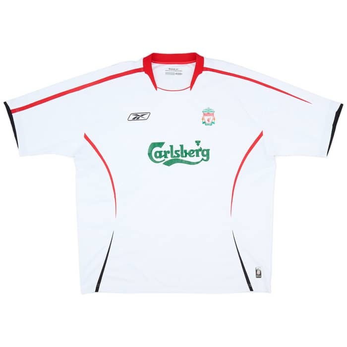 2005-06 Liverpool Away Shirt Gerrard #8 - 6/10 - (XXL)