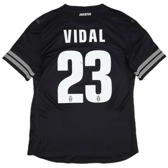 2012-13 Juventus Match Issue Away Shirt Vidal #23