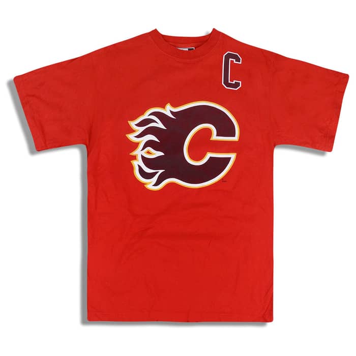 2000s Calgary Flames Iginla #12 Puma Tee M