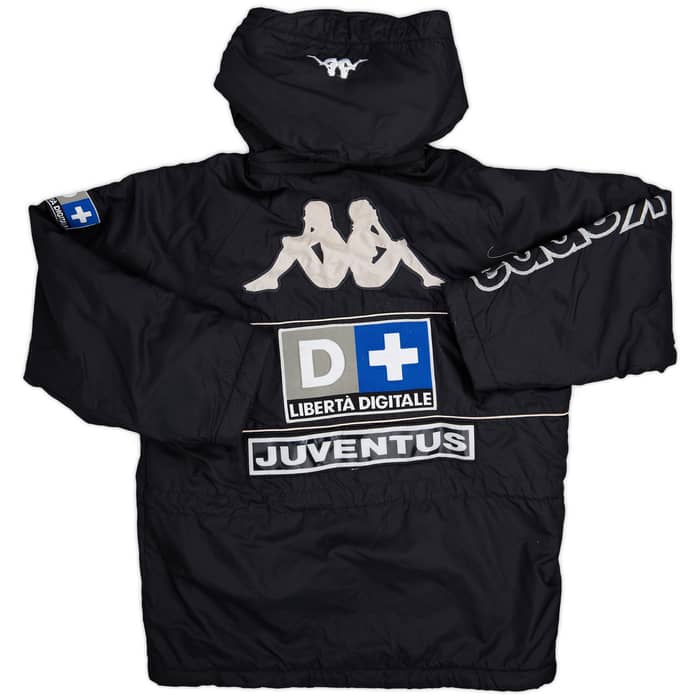 1998-00 Juventus Kappa Padded Bench Coat - 7/10 - (L)