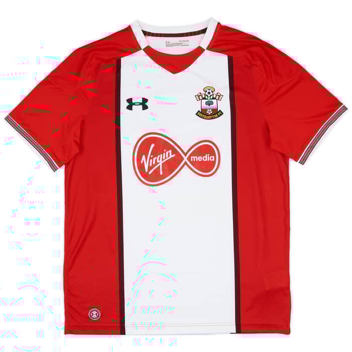 2017-18 Southampton Home Shirt Ward-Prowse #16 - 7/10 - (XL)