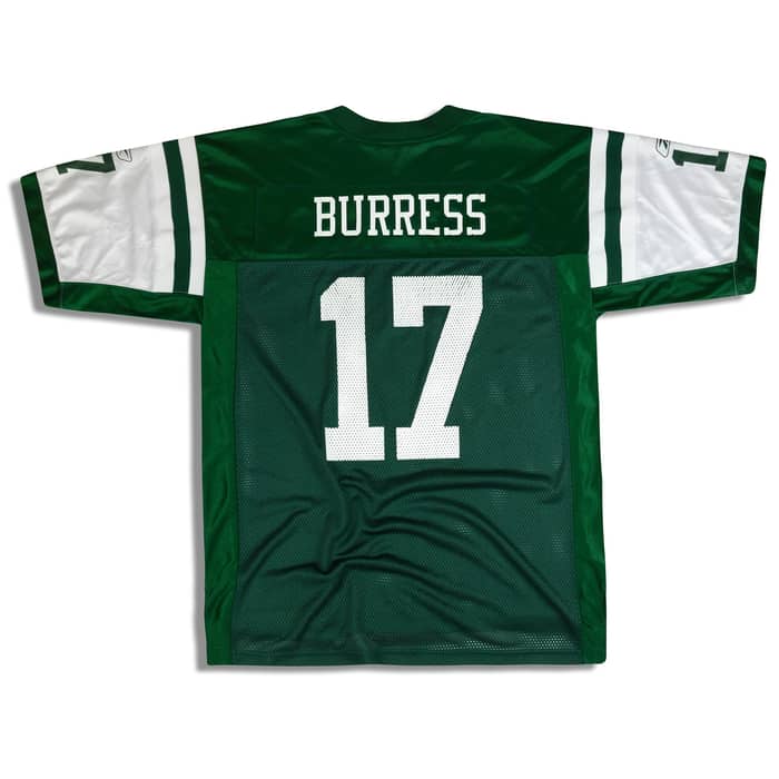 2011 New York Jets Burress #17 Reebok On Field Jersey (Home) L