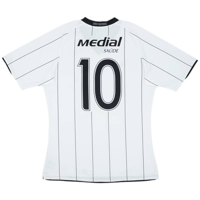 2008 Corinthians Home Shirt #10 - 5/10 - (L)