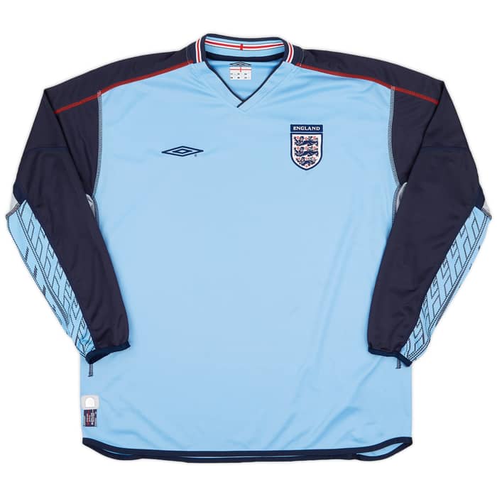 2002-03 England GK Shirt - 4/10 - (XXL)