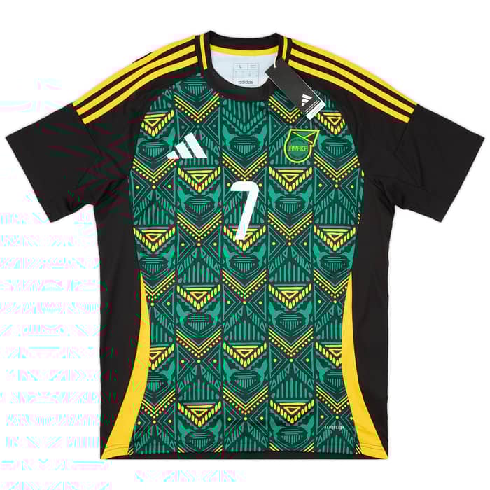 2024-25 Jamaica Away Shirt Bailey #7