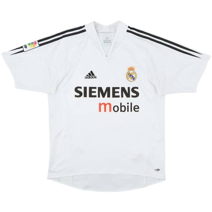 2004-05 Real Madrid Home Shirt Zidane #5 - 4/10 - (S)