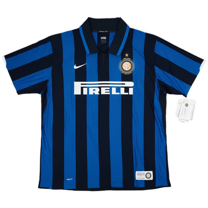 2007-08 Inter Milan Centenary Home Shirt Samuel #25 (XXL)