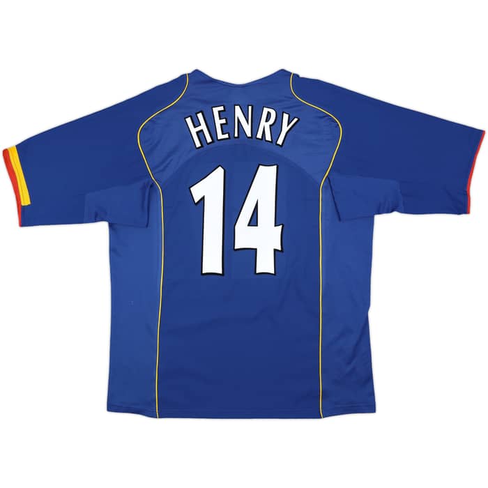 2004-06 Arsenal Away Shirt Henry #14 - 8/10 - (XL)