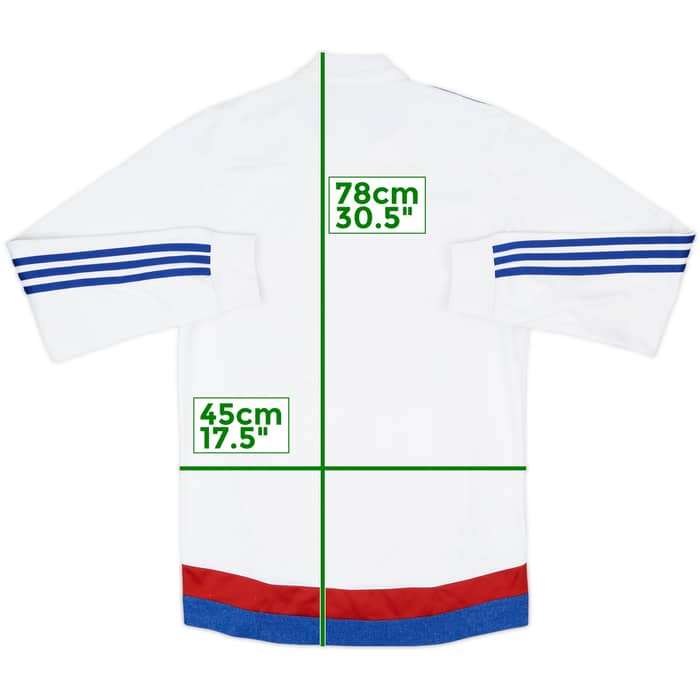 2015-16 Chelsea adidas 1/4 Zip Drill Top - 5/10 - (S)