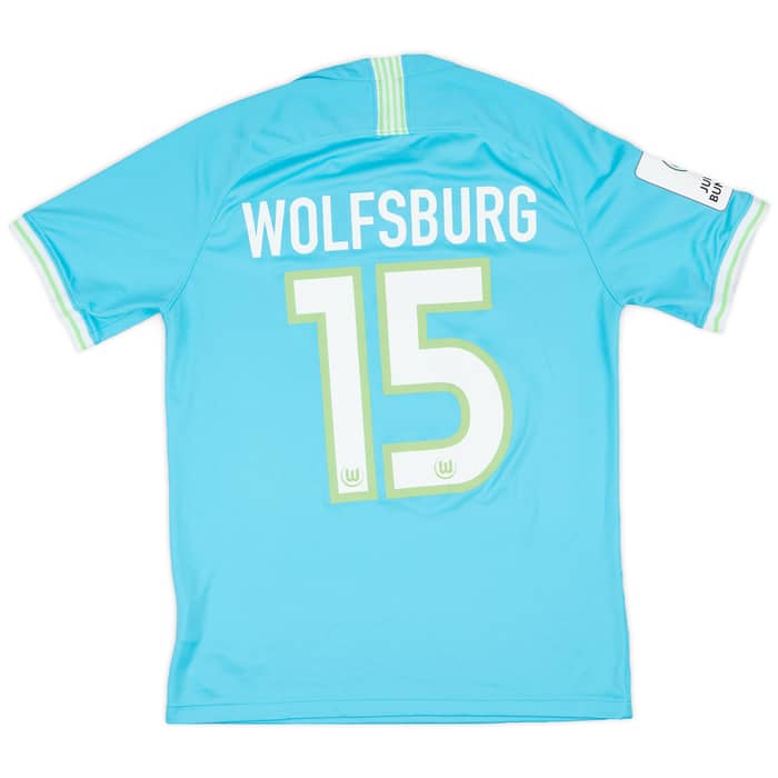 2019-20 Wolfsburg Match Issue Away Shirt #15