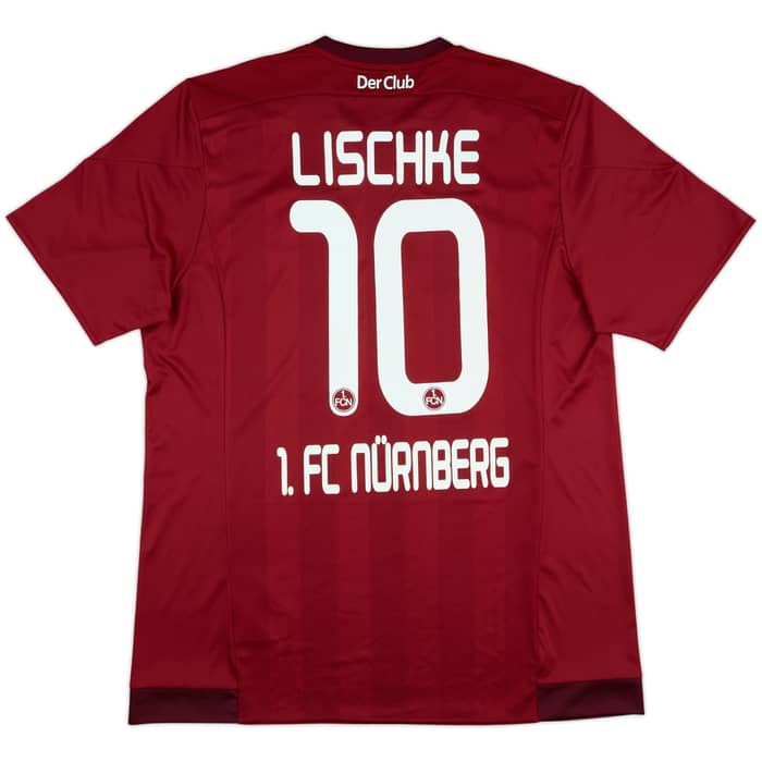 2015-16 Nurnberg Squad Signed Home Shirt Lischke #10 - 8/10 - (XL)
