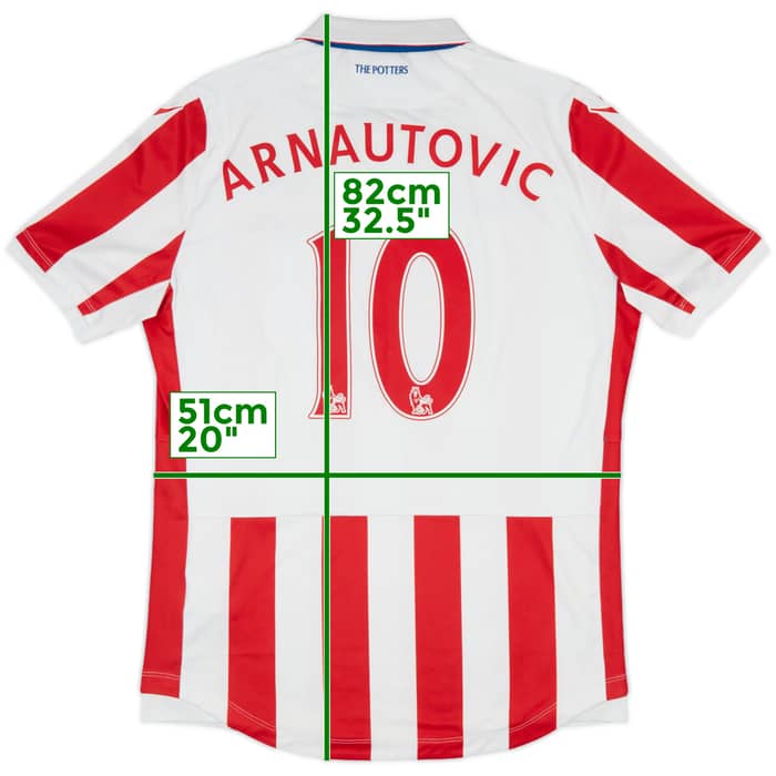 2016-17 Stoke City Home Shirt Arnautovic #10 - 8/10 - (XXL)