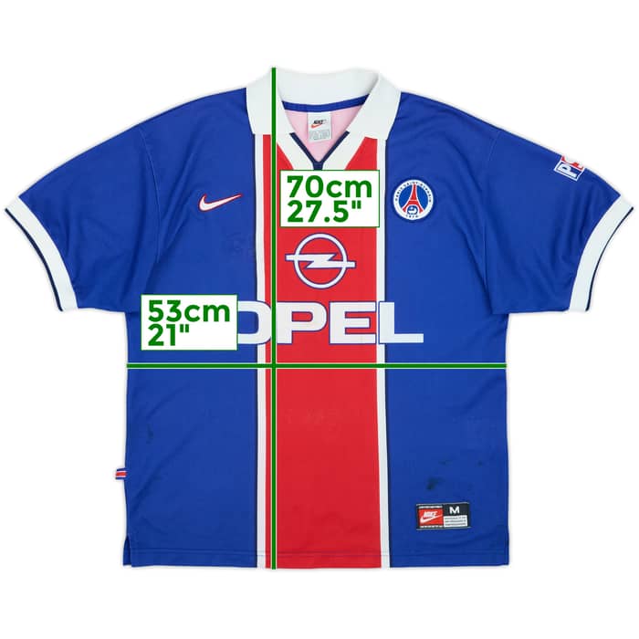 1997-98 Paris Saint-Germain Home Shirt - 5/10 - (M)